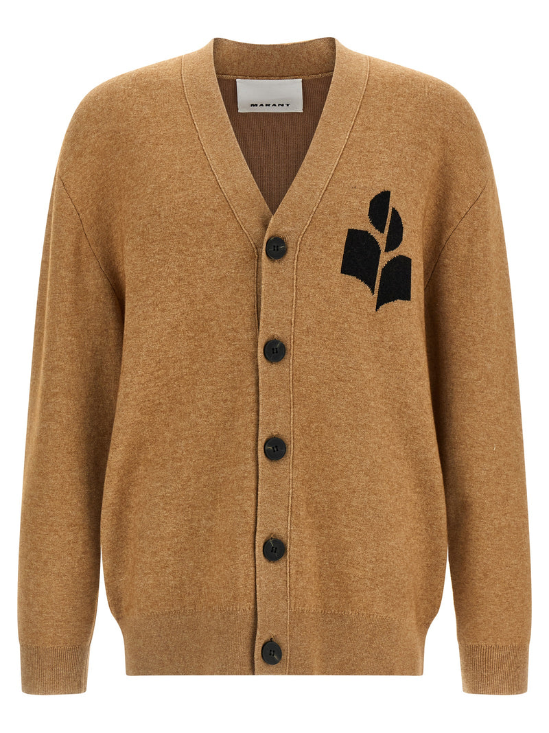 Isabel Marant Curtis Beige Cotton Cardigan