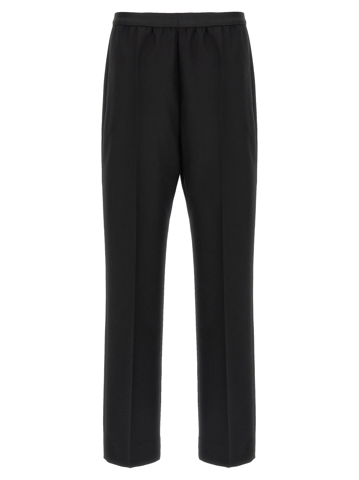 Maison Margiela Black Virgin Wool Casual Pants