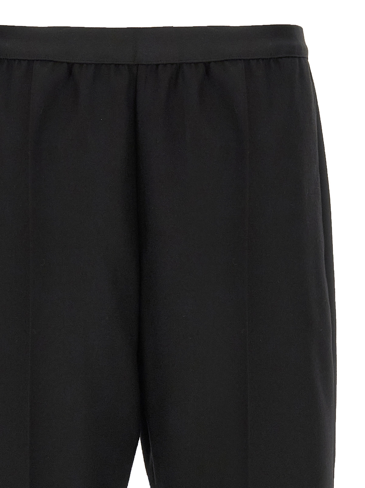 Maison Margiela Black Virgin Wool Casual Pants