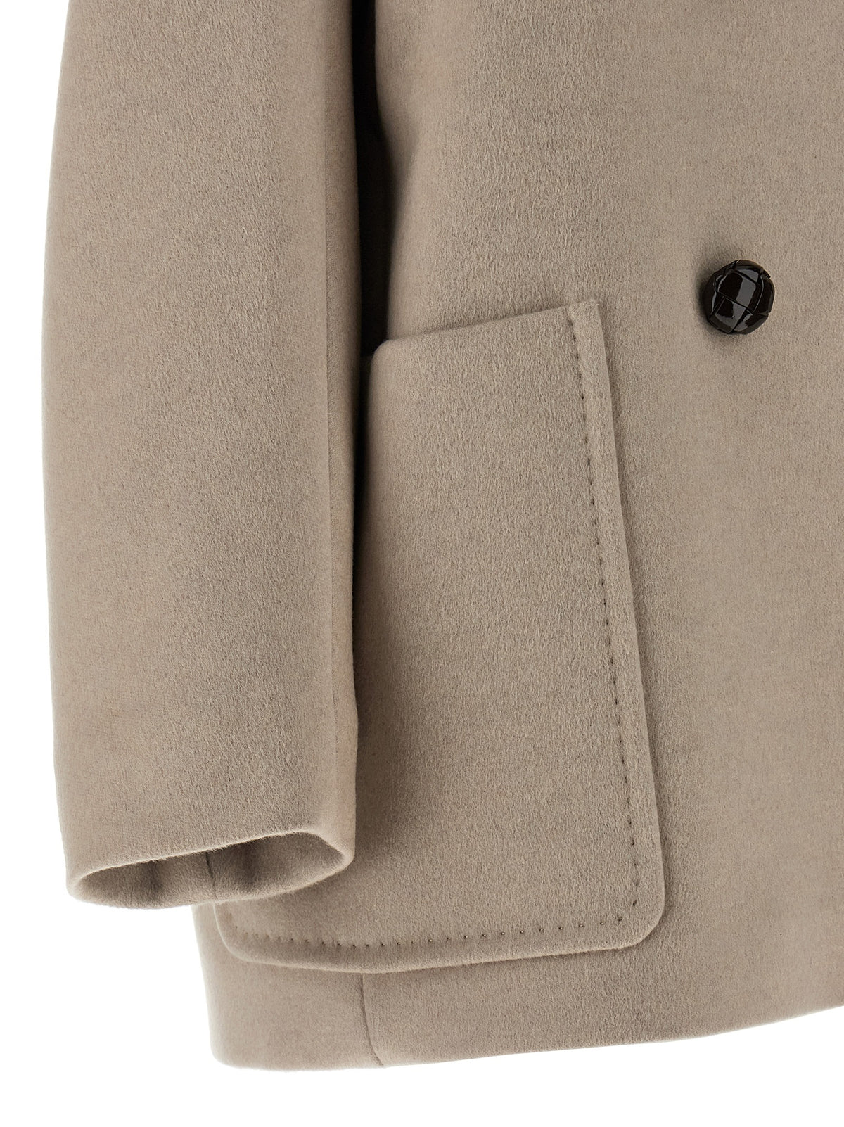 Max Mara Beige Cashmere Coat