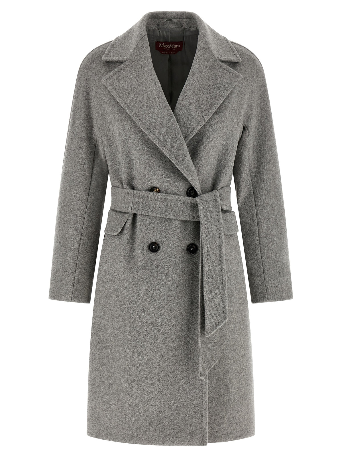 Manteau en cachemire gris Max Mara