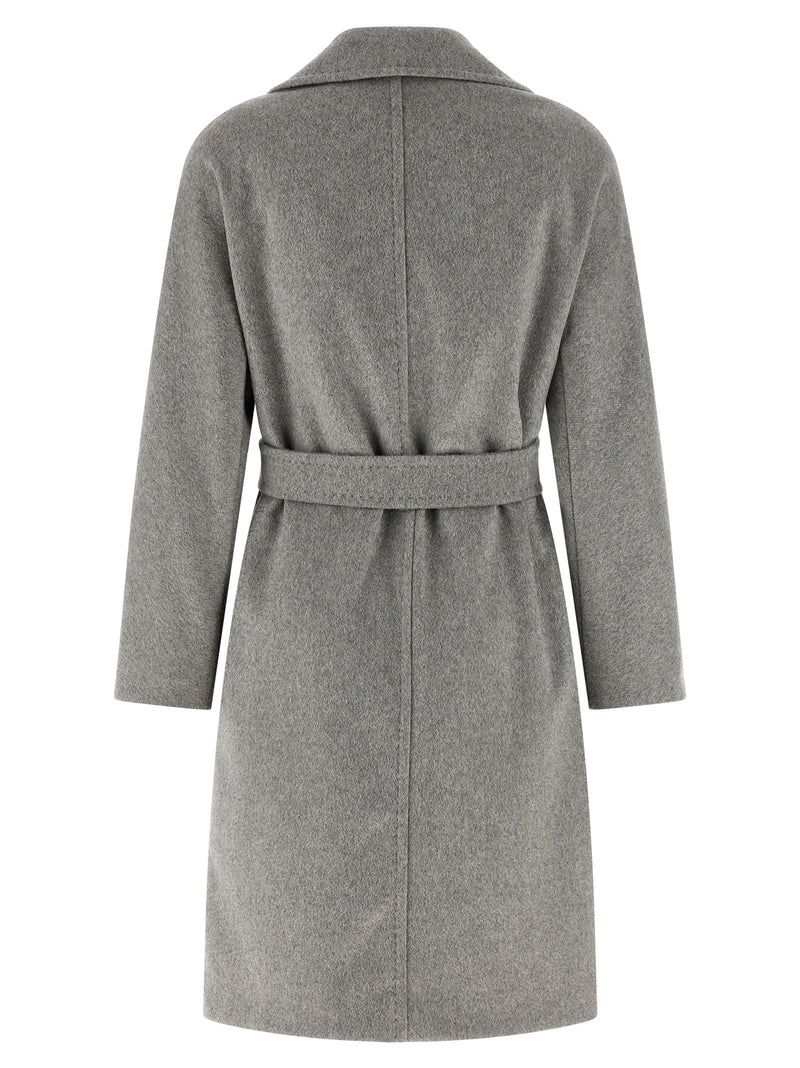 Manteau en cachemire gris Max Mara