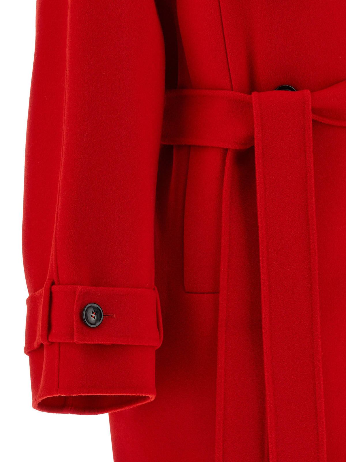 Manteau Sportmax multicolore en laine vierge