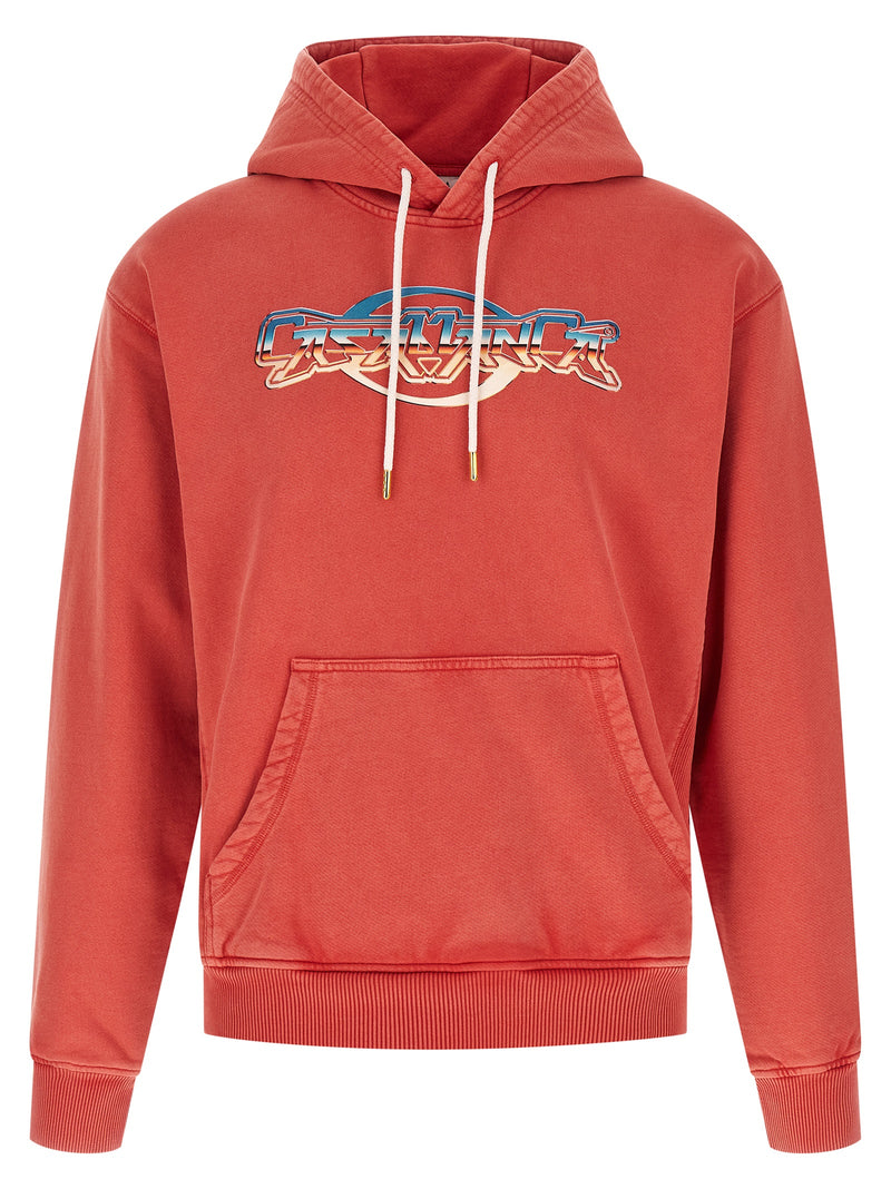 Casablanca Red Cotton Sweatshirt