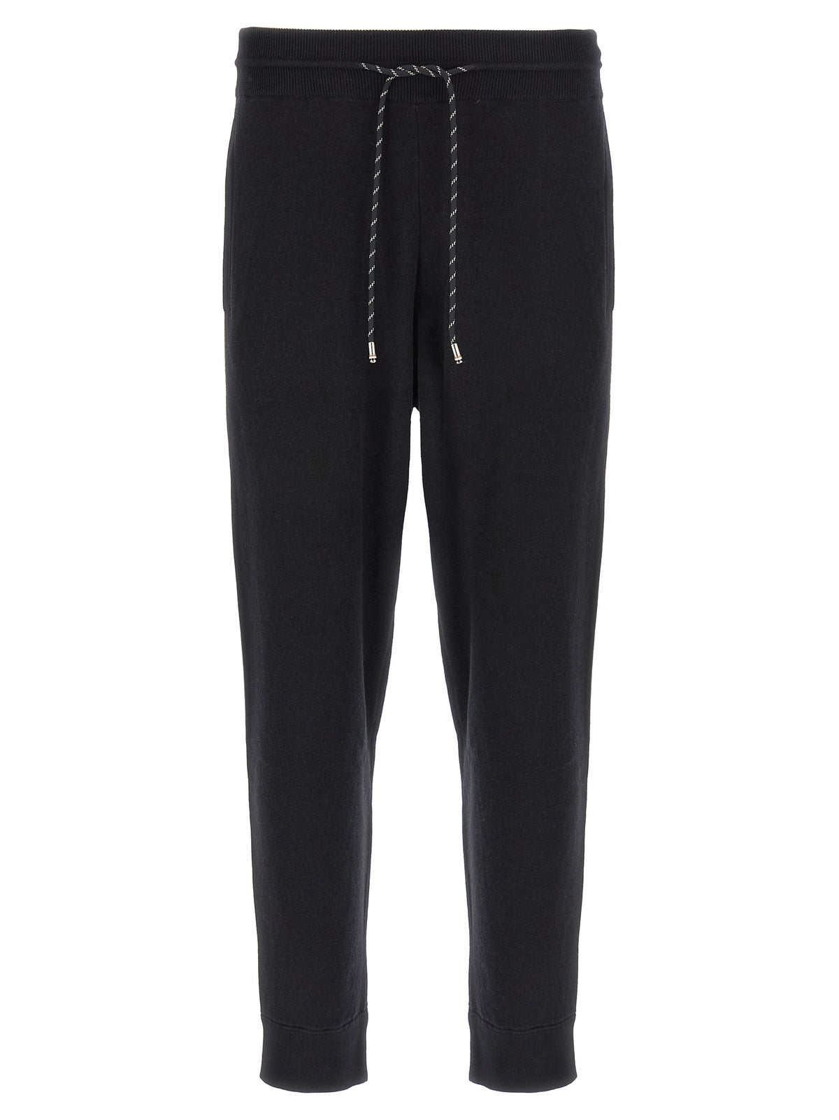 Hugo Boss H-Idrico Black Cotton Joggers for Men