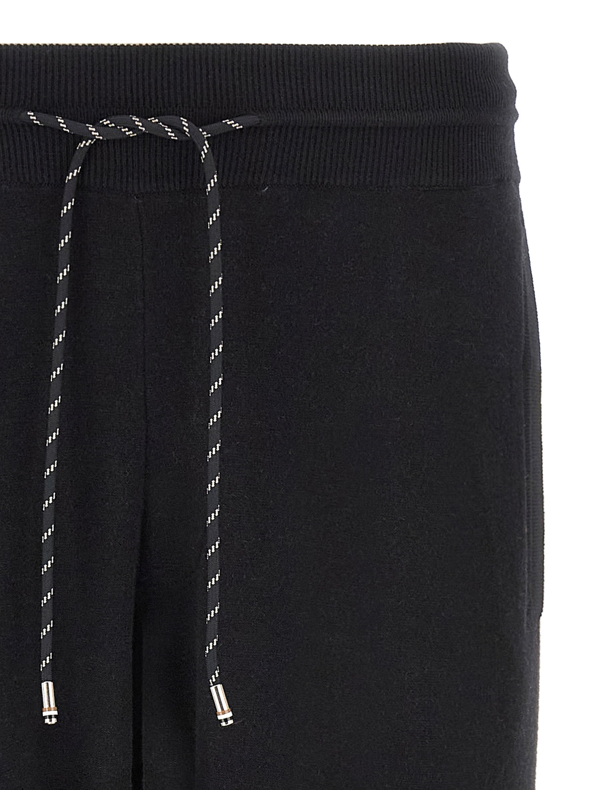 Hugo Boss H-Idrico Black Cotton Joggers for Men