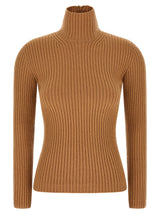Max Mara Beige Wool Cardigan