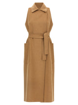 Max Mara Beige Wool Coat