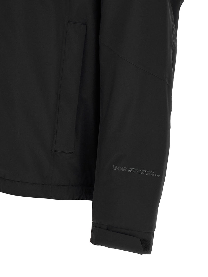 LAMINAR Black Polyamide Shell Jacket