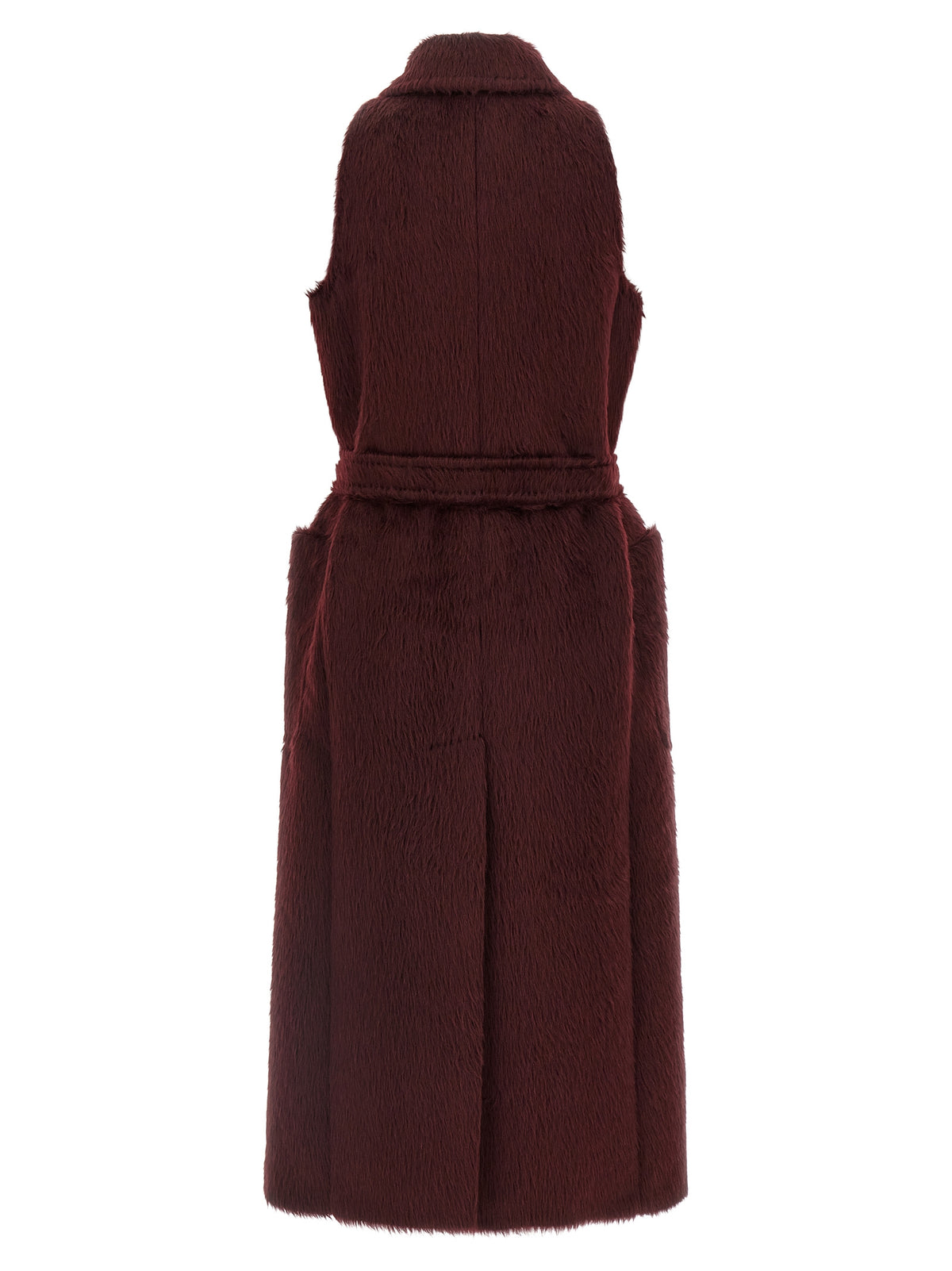 Max Mara Bordeaux Wool Coat