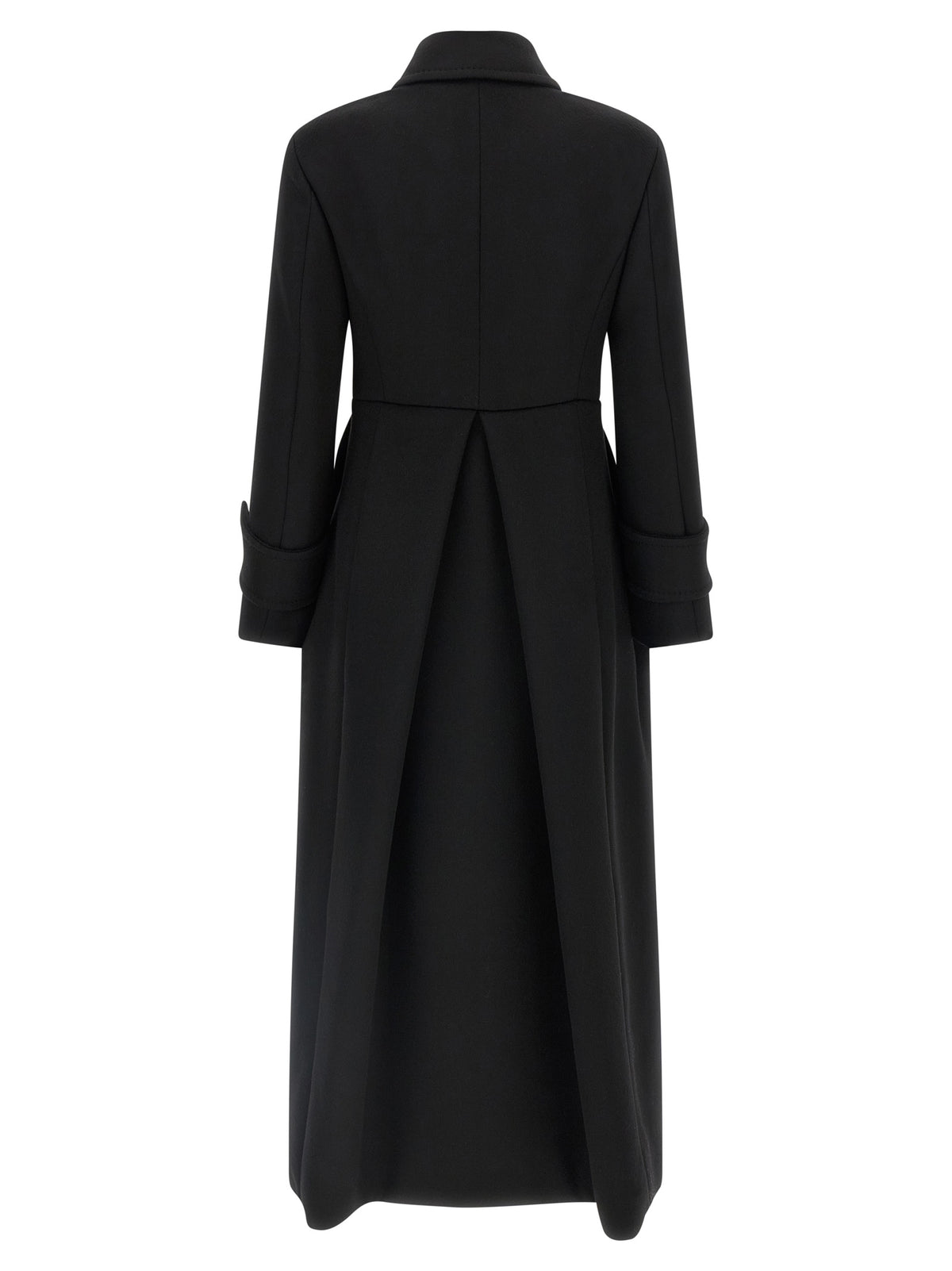 Max Mara Beati1234 Black Wool Coat