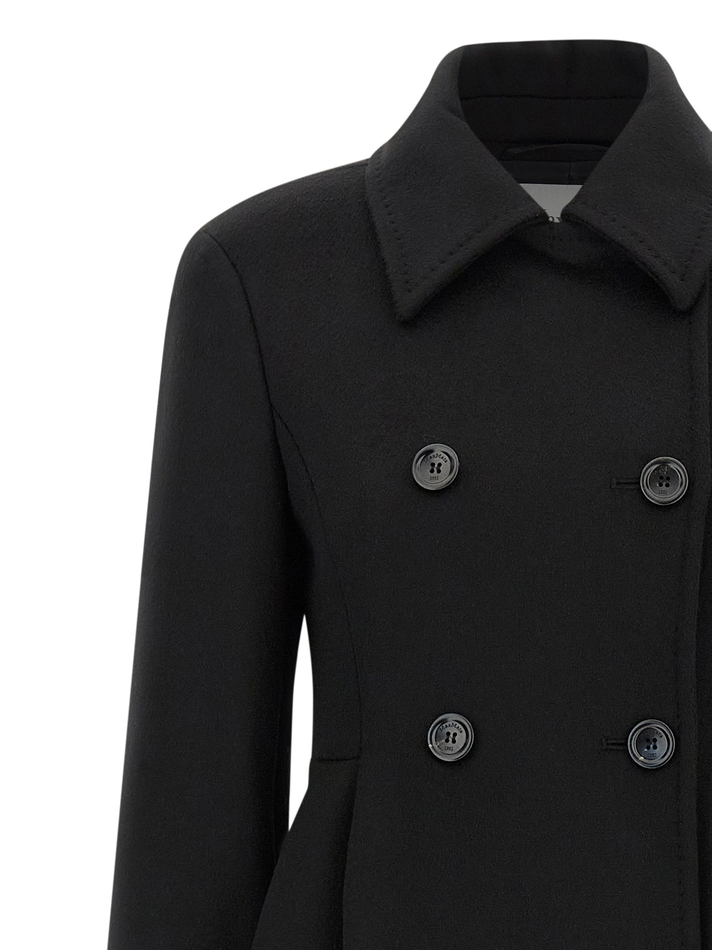 Max Mara Black Wool Coat