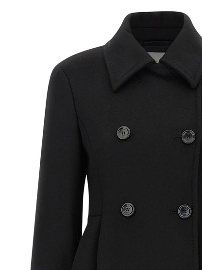 Max Mara Black Wool Coat