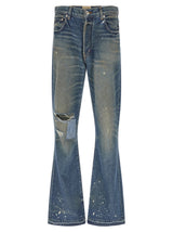 GALLERY DEPT. Blue Cotton Flared Jeans