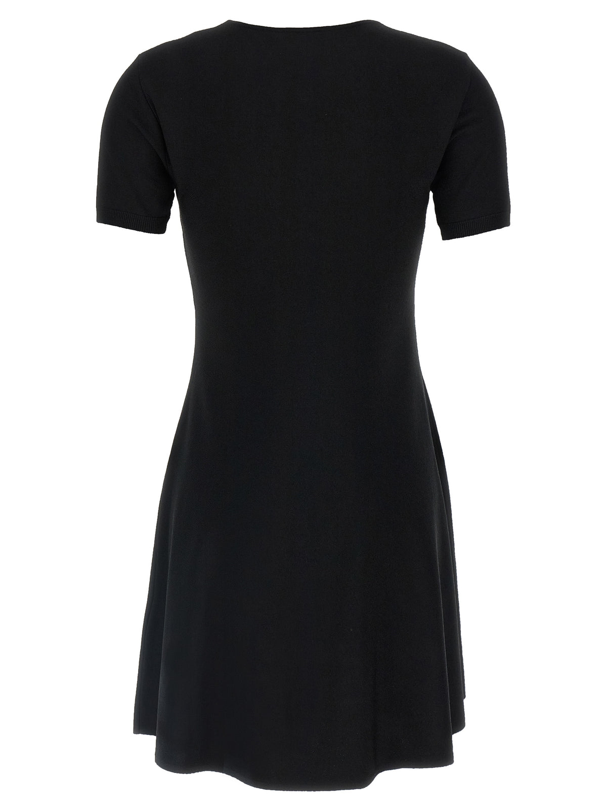 Valentino Garavani Black Viscose Short Dress