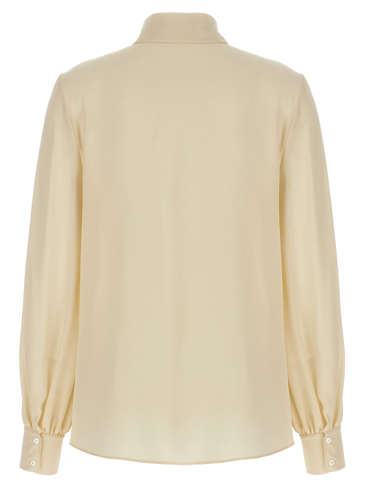 Valentino Garavani Beige Silk Blouse - Timeless Elegance