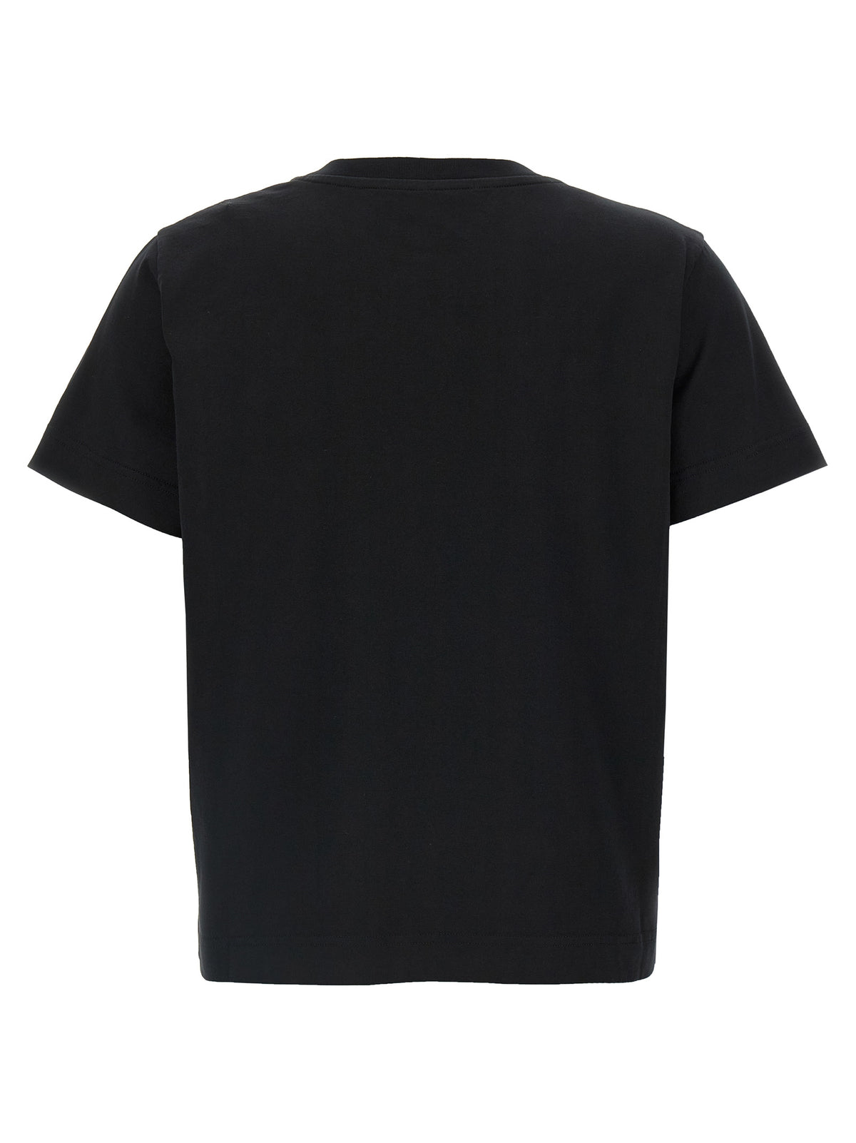 Givenchy Black Cotton T-Shirt with 3D Tape Design