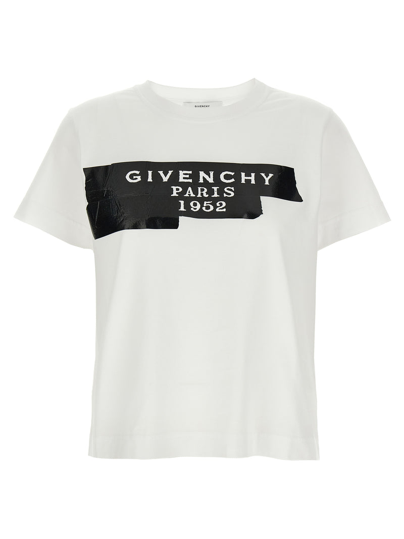 Givenchy Bicolor Cotton T-Shirt for Women