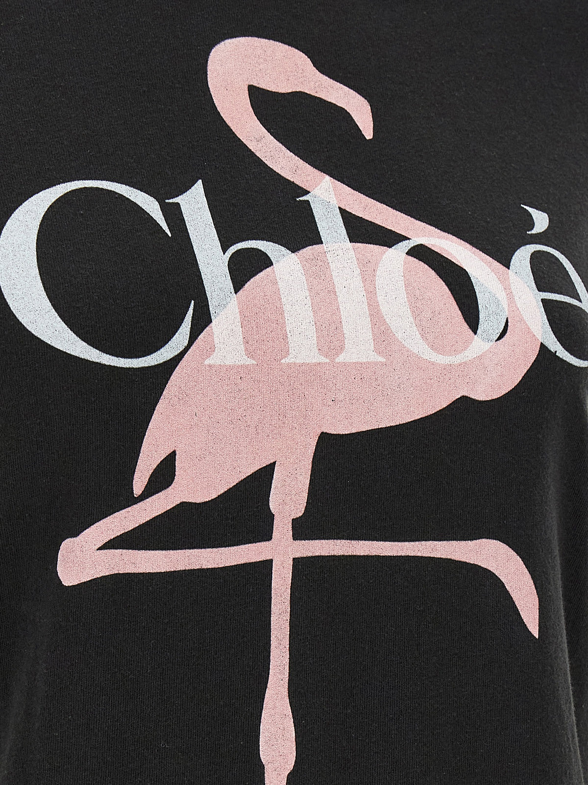 Chloé Black Cotton T-Shirt - Stylish and Comfortable