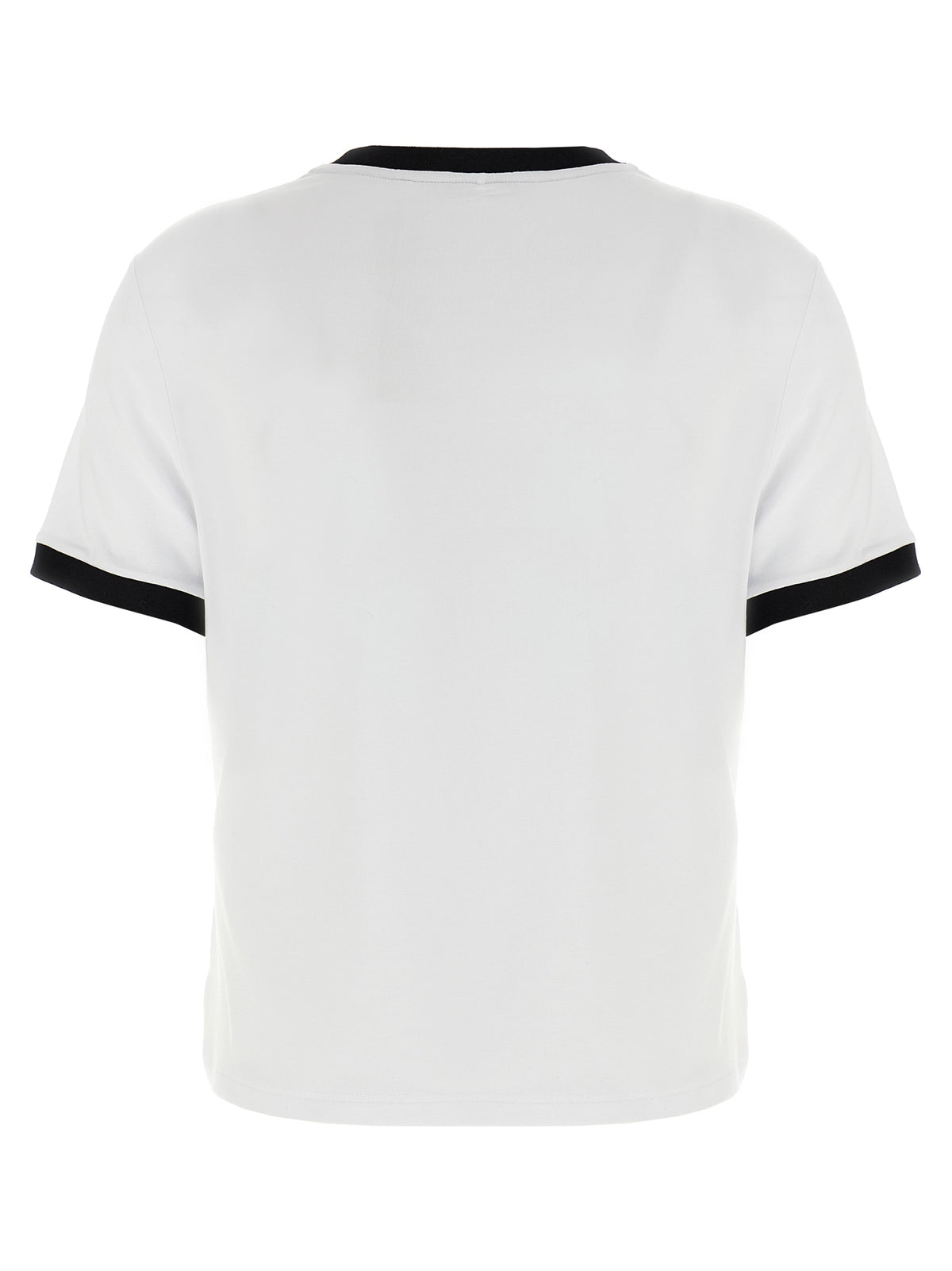 T-shirt Bicolore en Viscose Versace