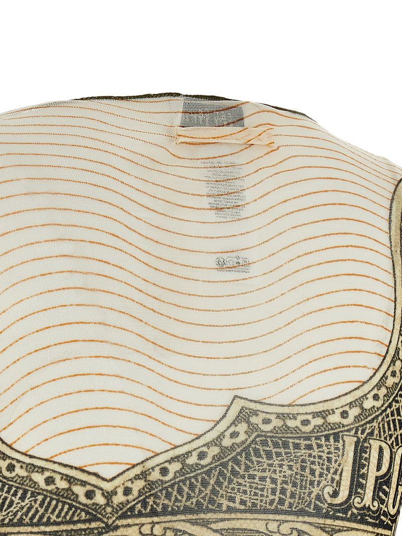 Jean Paul Gaultier Multicolor Polyamide Long Sleeve T-Shirt