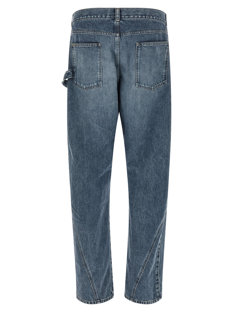 Jean en denim de coton bleu J.W.Anderson