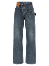 Jean en denim de coton bleu J.W.Anderson
