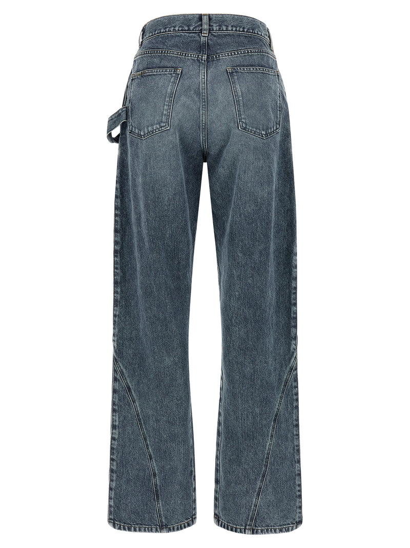 Jean en denim de coton bleu J.W.Anderson