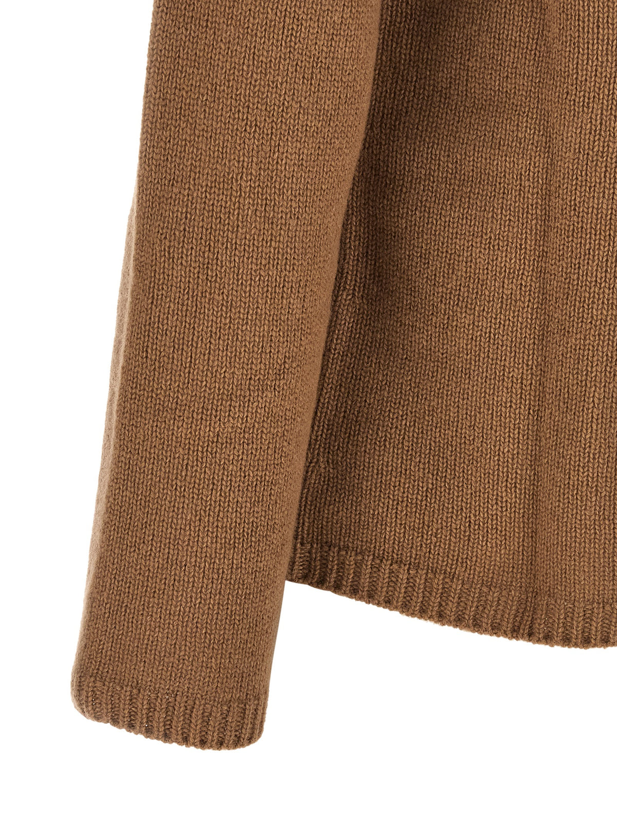 'S Max Mara Brown Wool Cardigan