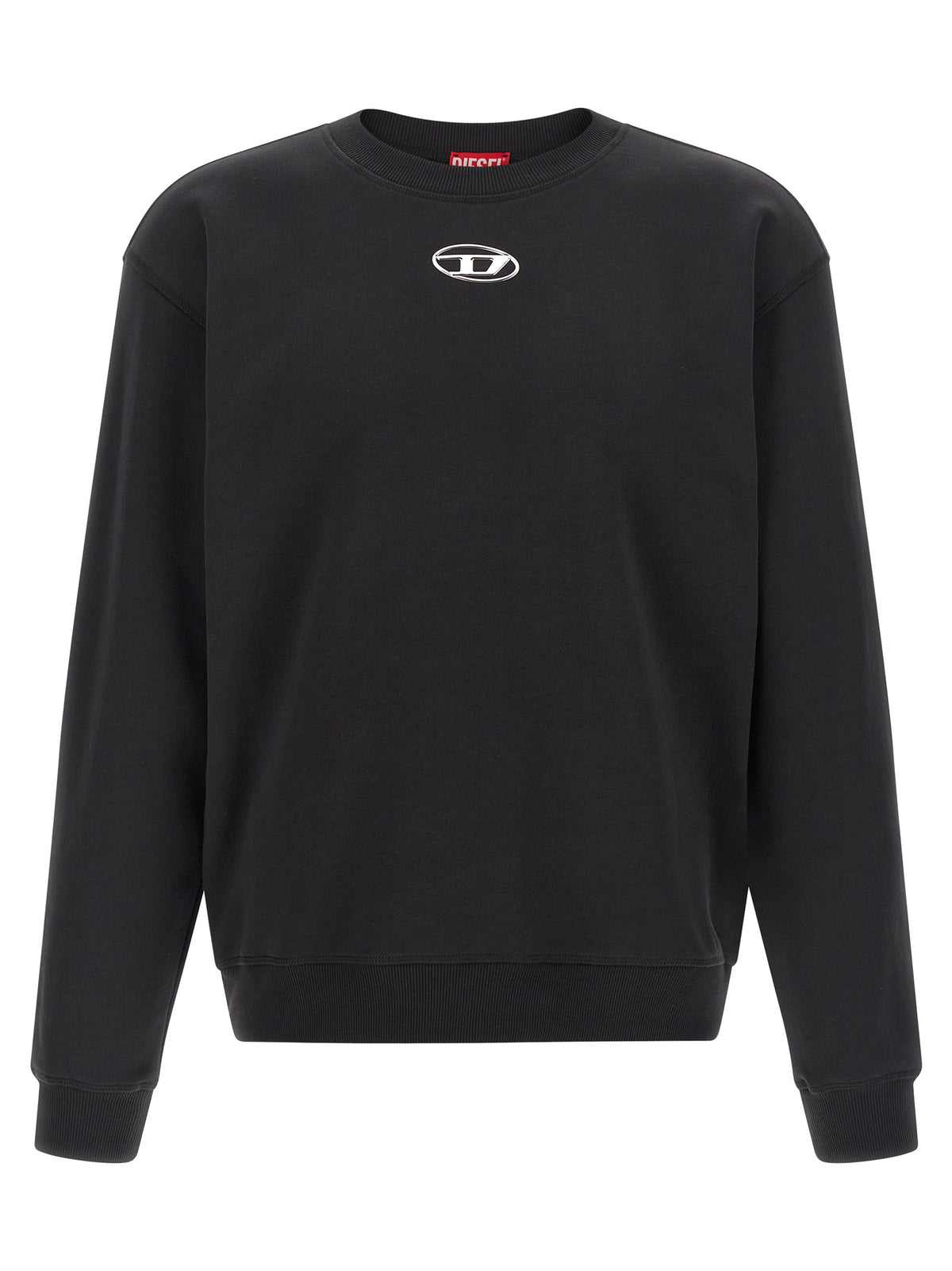 Diesel Black Cotton Sweatshirt