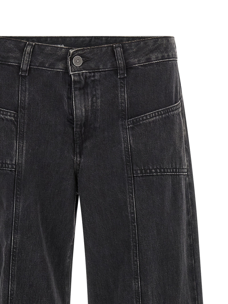 Diesel D-AKII Black Cotton Jeans Denim for Women
