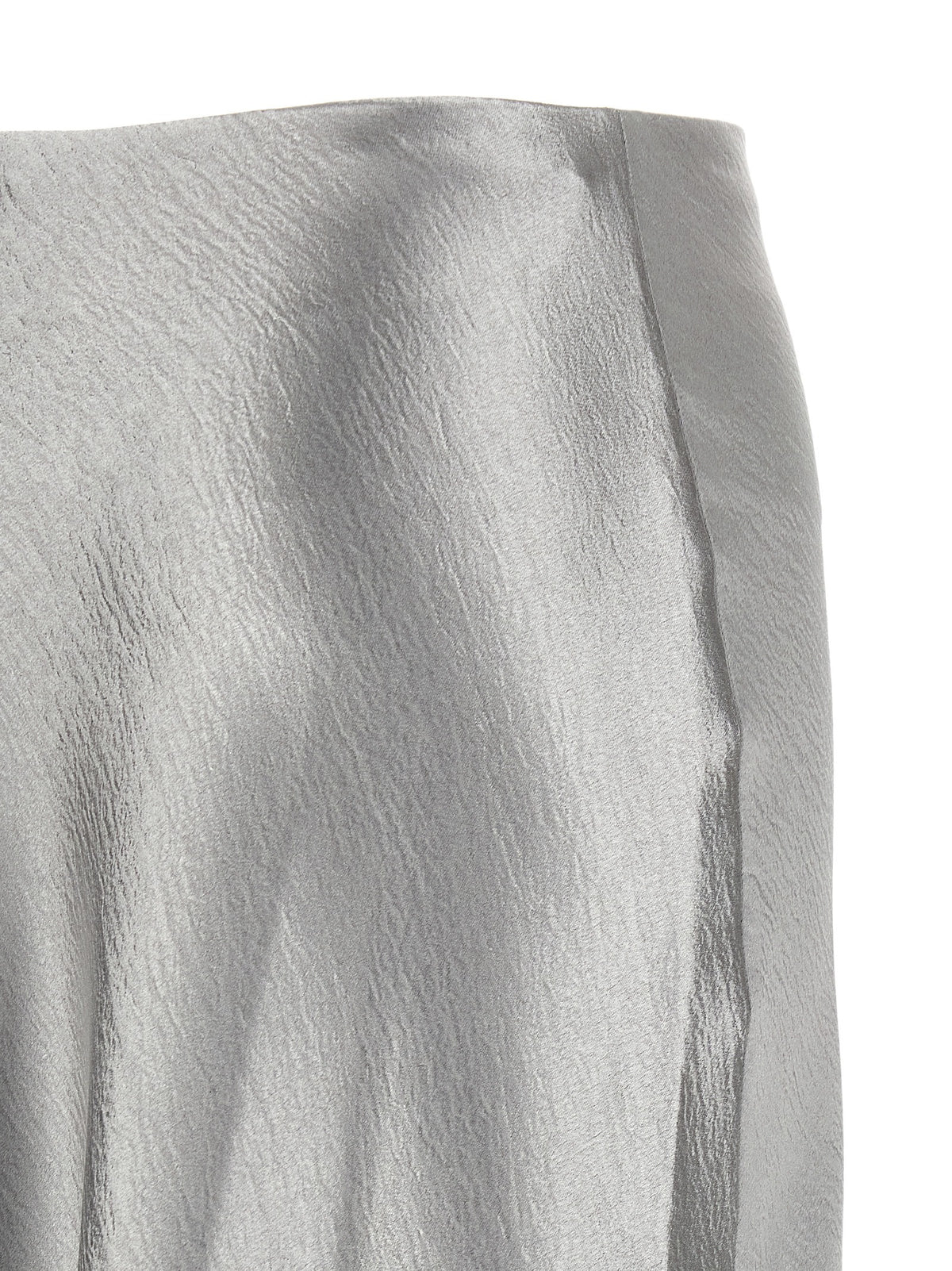 Tory Burch Gray Polyester Midi Skirt