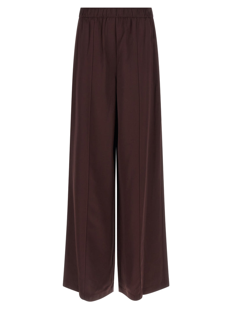 Tory Burch Bordeaux Viscose Casual Pants