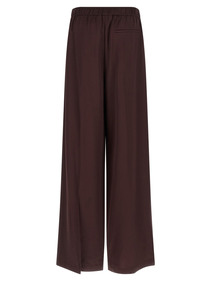 Tory Burch Bordeaux Viscose Casual Pants