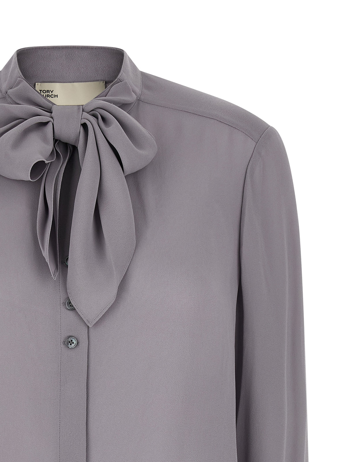 Chemisier en viscose gris Tory Burch