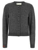 Cardigan en cachemire gris Tory Burch