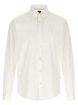 Hugo Boss H-Roan White Cotton Poplin Shirt