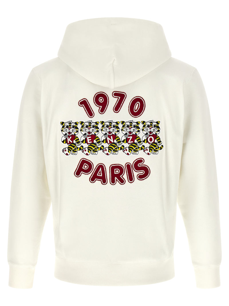 Kenzo White Cotton Sweatshirt