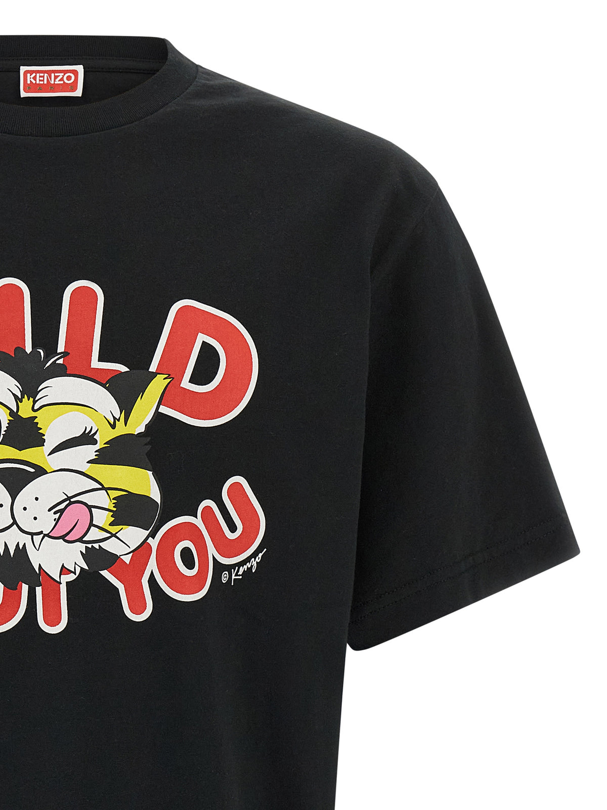 T-shirt Kenzo en coton noir