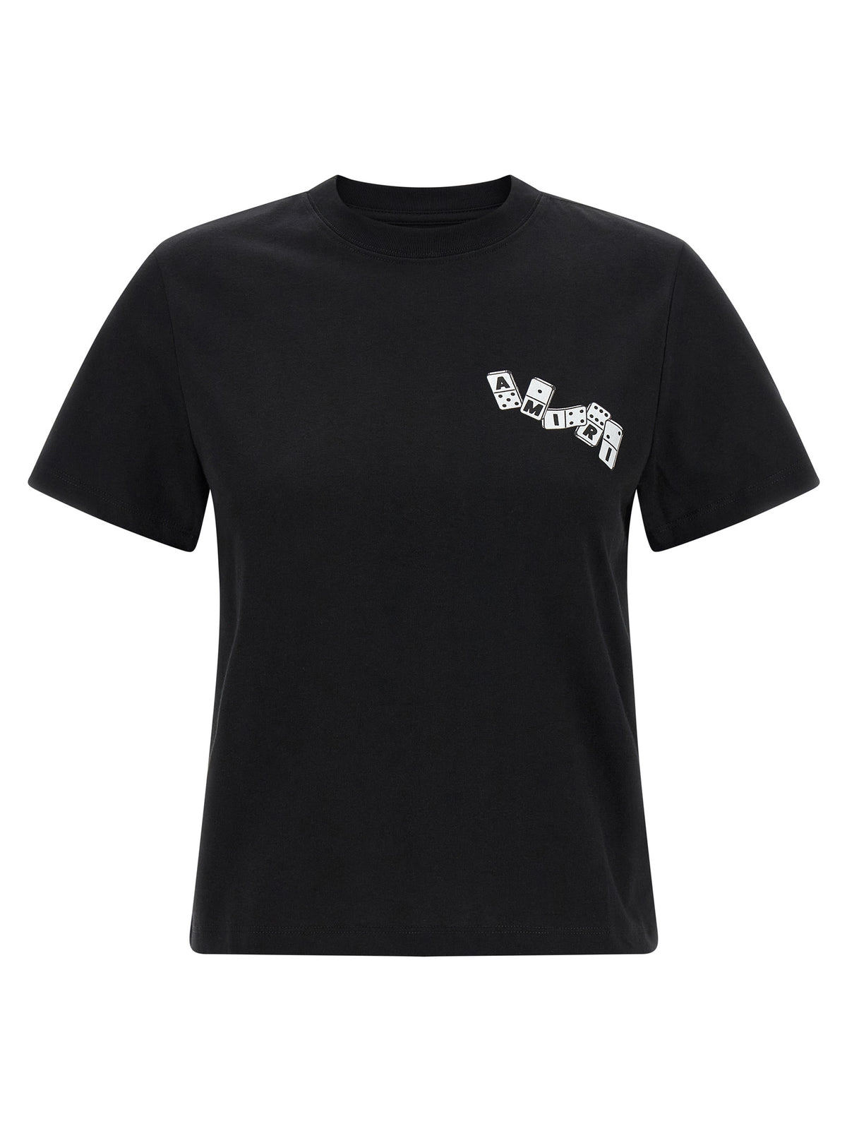 Amiri Black Cotton T-Shirt