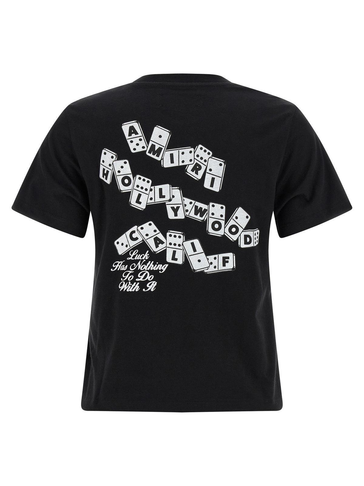 Amiri Black Cotton T-Shirt