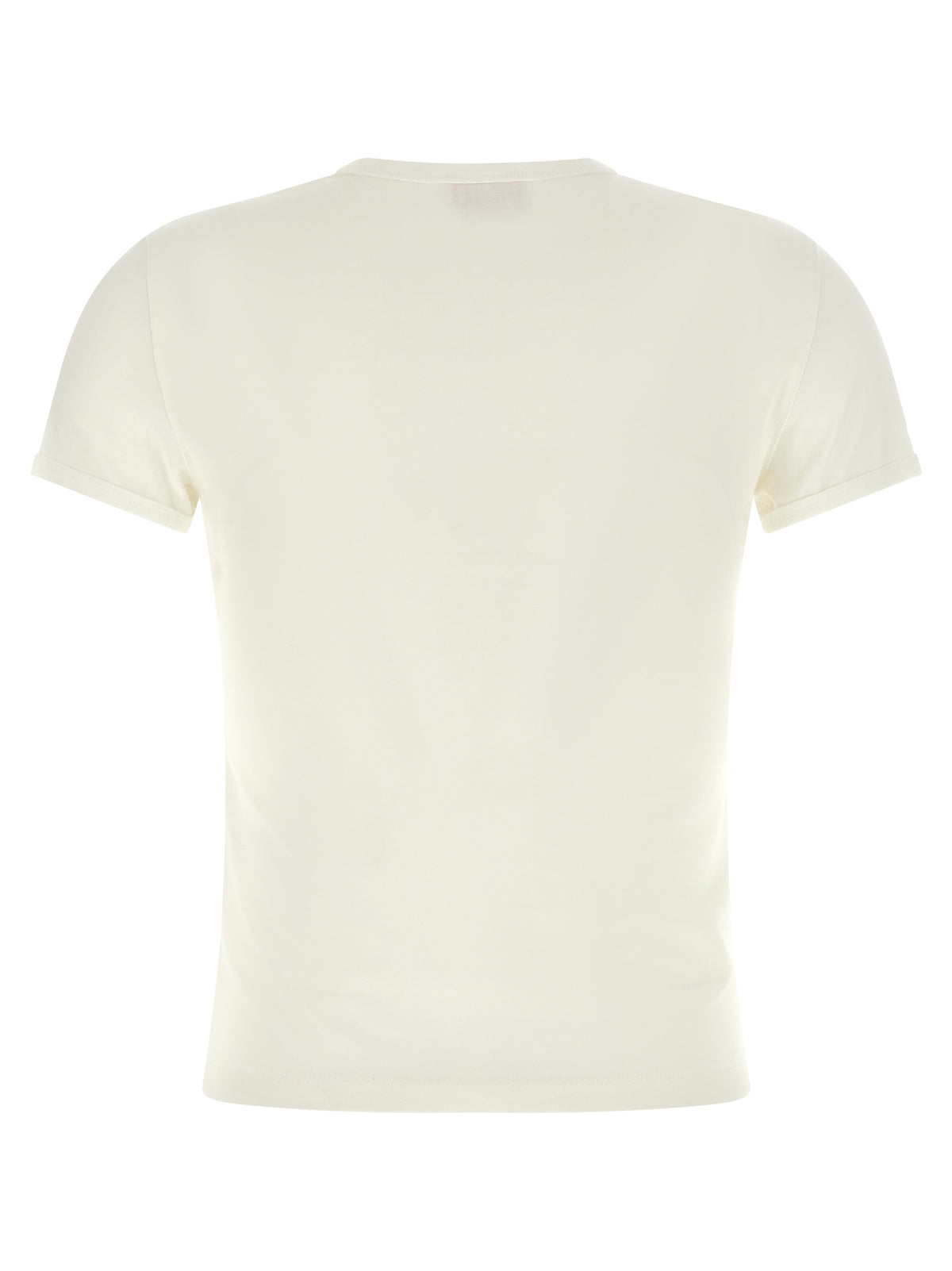 T-Shirt Diesel Uncutieslong-OD en Coton Blanc pour Femme