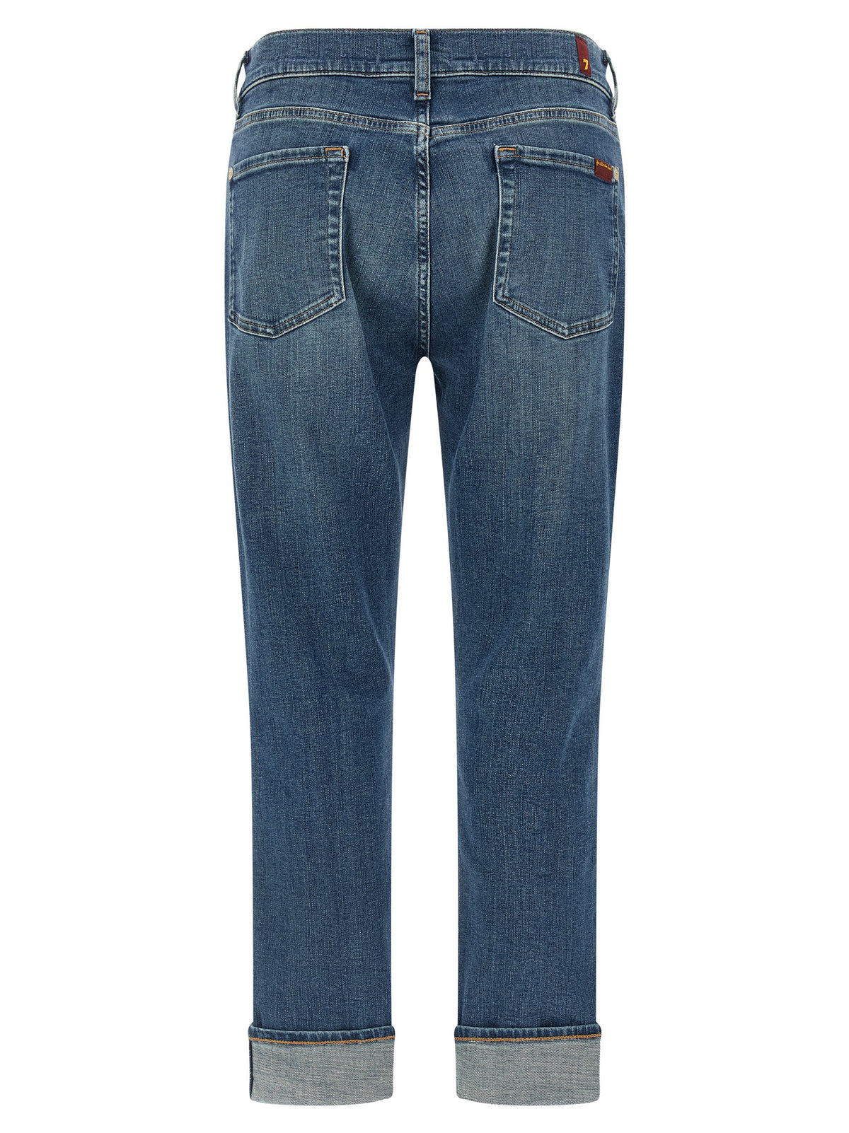 Jean en coton bleu coupe décontractée 7 For All Mankind