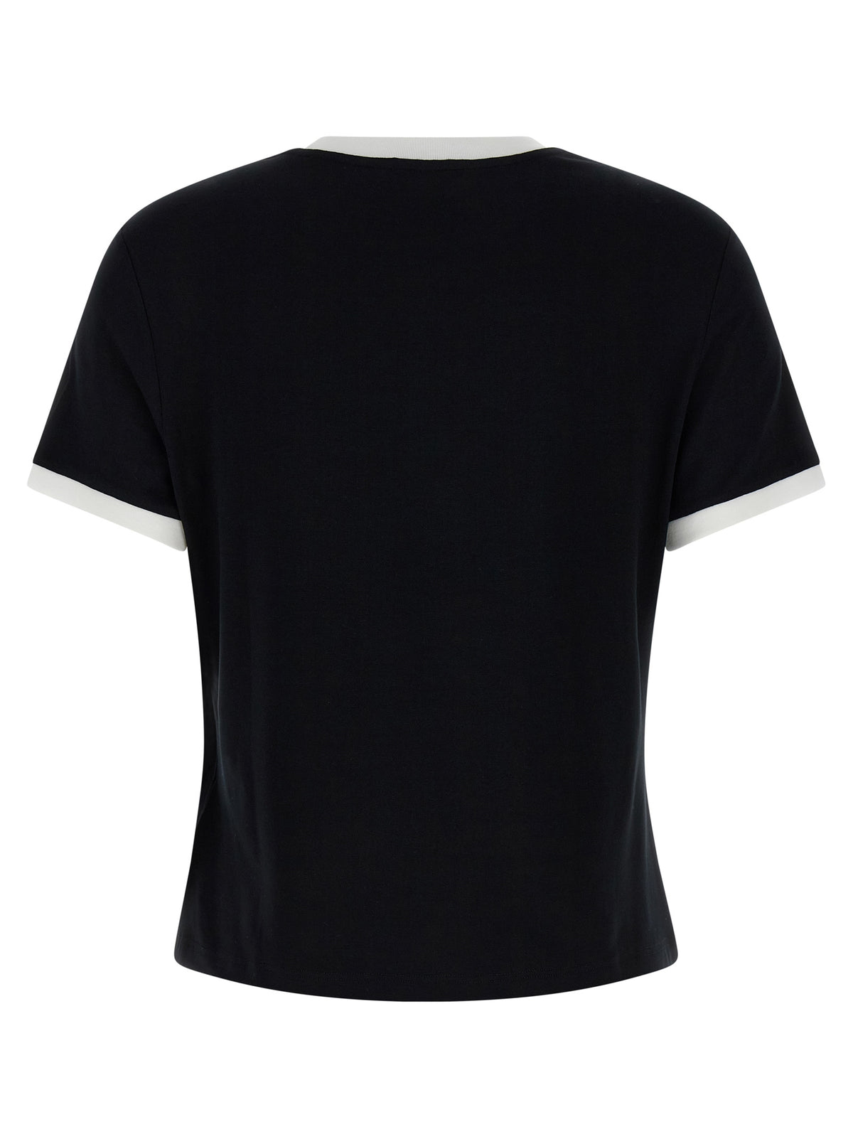 T-Shirt Bicolore en Viscose Versace pour Femme