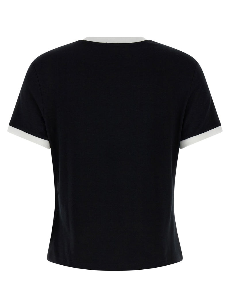 Versace Bicolor Viscose T-Shirt for Women