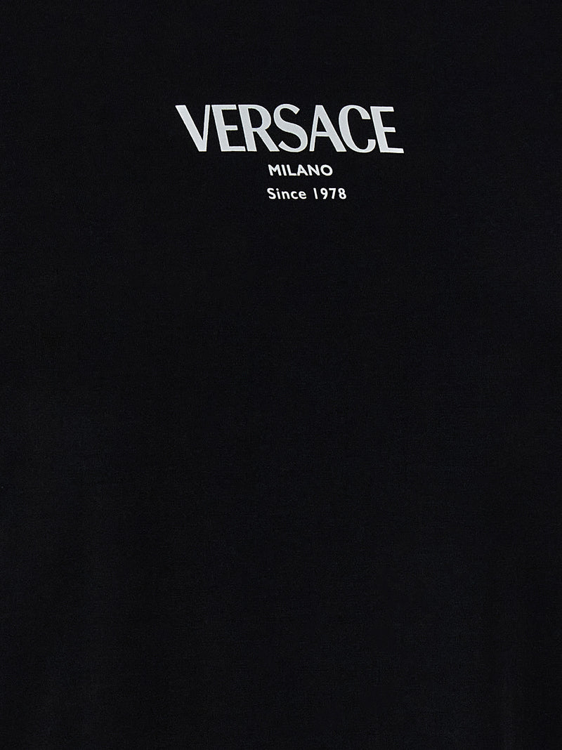Versace Bicolor Viscose T-Shirt for Women