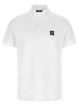 Balmain Bicolor Cotton Polo Shirt - Sophisticated Style