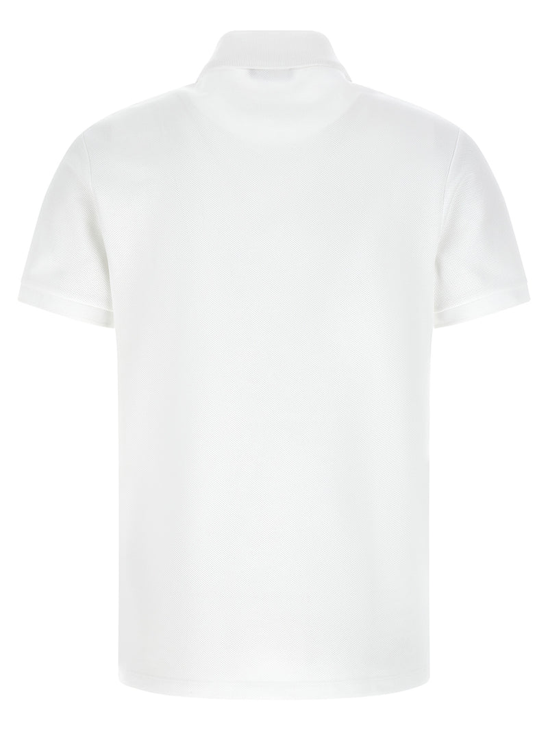 Balmain Bicolor Cotton Polo Shirt for Men