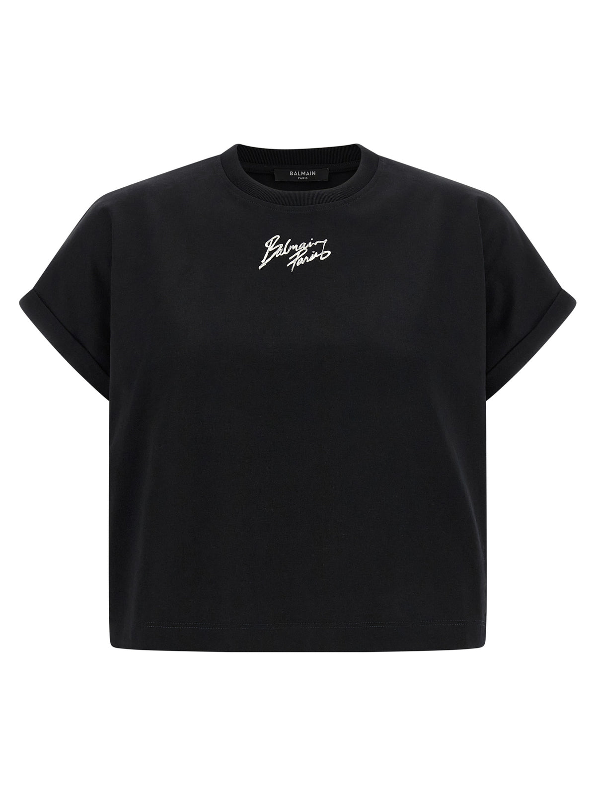 T-shirt Balmain en coton noir