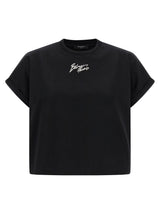 T-shirt Balmain en coton noir